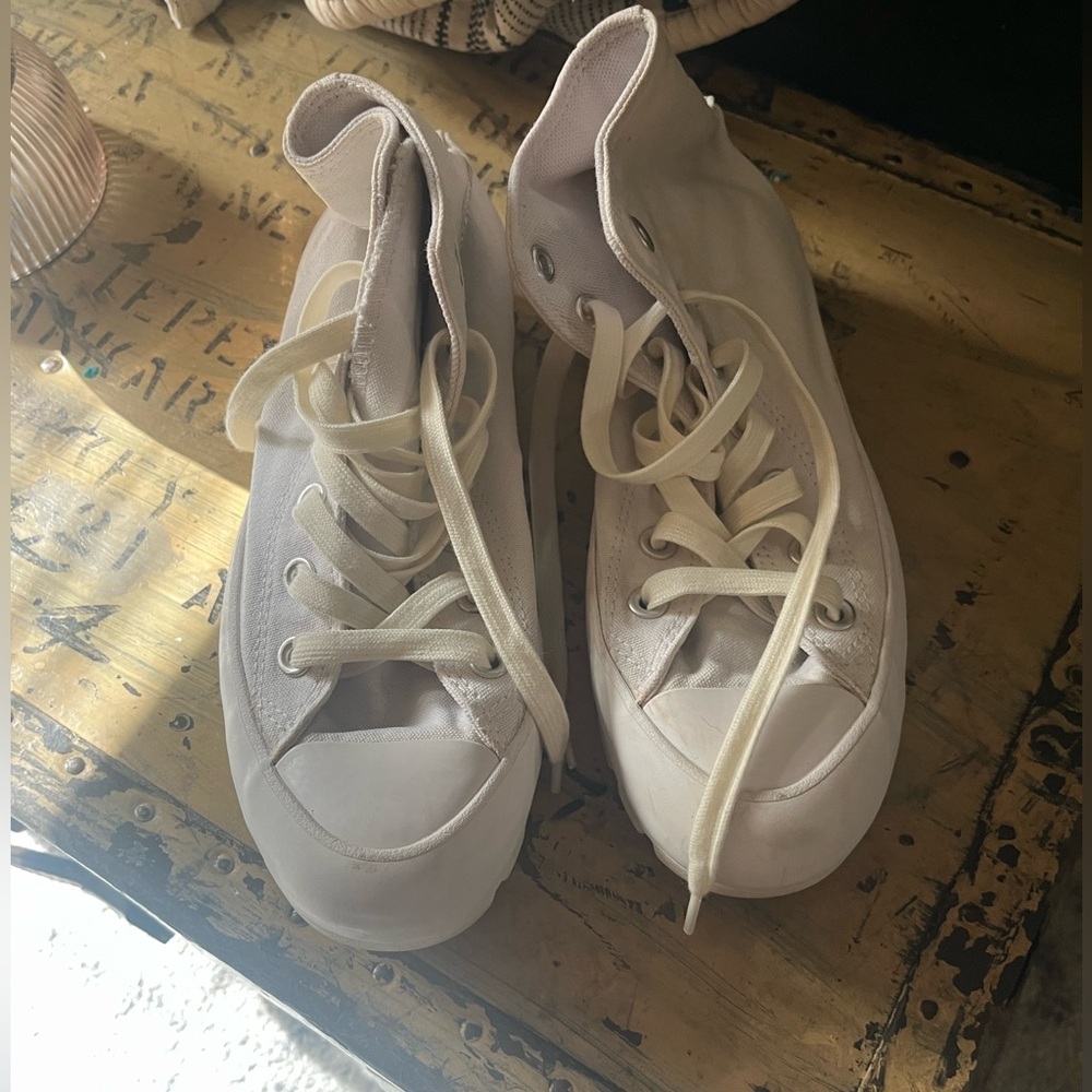 Converse Women's Platform Sneakers - White